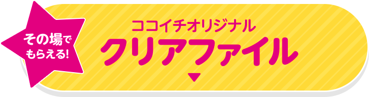 ココイチオリジナルクリアファイル