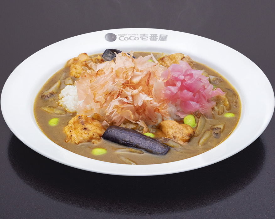 炭火焼チキンと和の出汁カレー 写真
