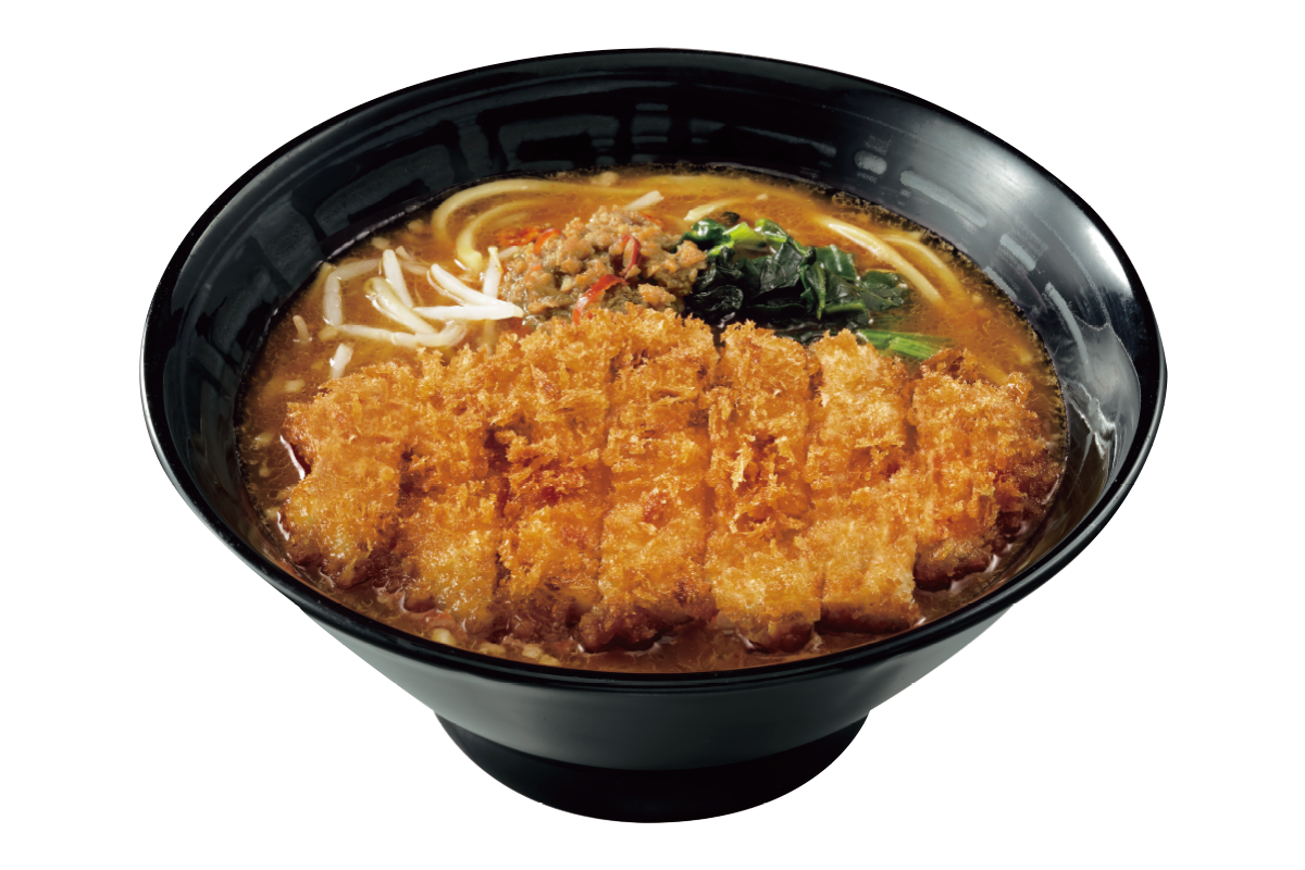 カレーらーめん＋手仕込とんかつ