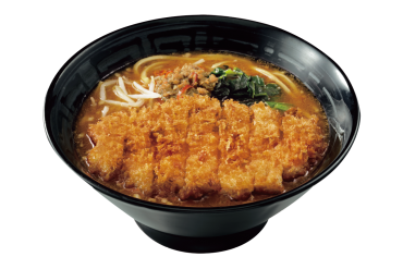 麺類｜カレーらーめん＋手仕込とんかつ