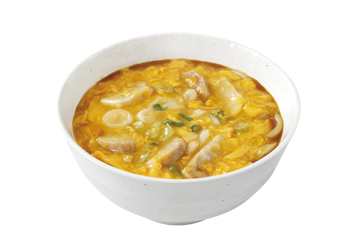 豚玉あんかけカレーうどん