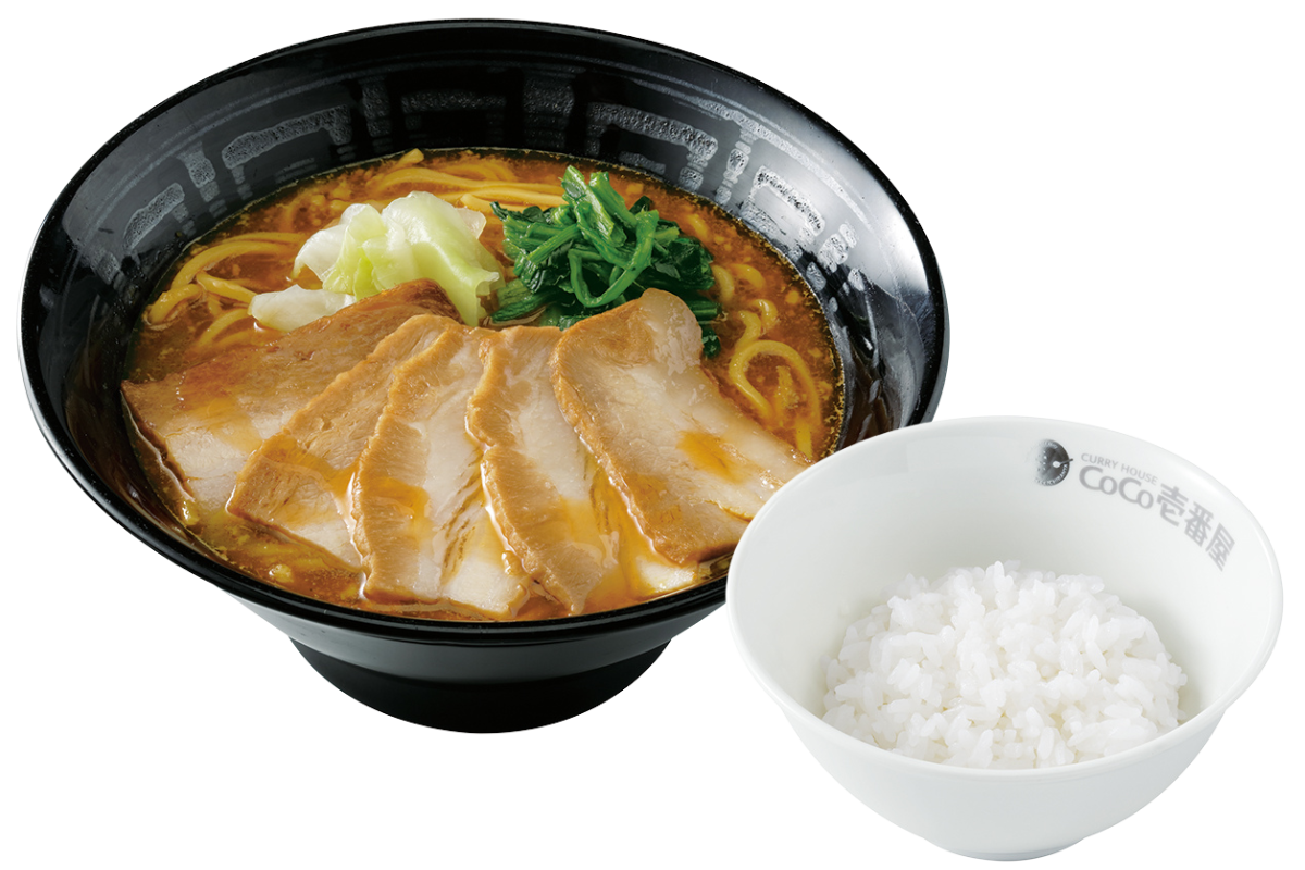 チャーシューカレーらーめん（ライス付）