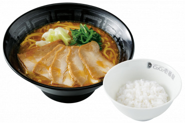 麺類｜チャーシューカレーらーめん（ライス付）