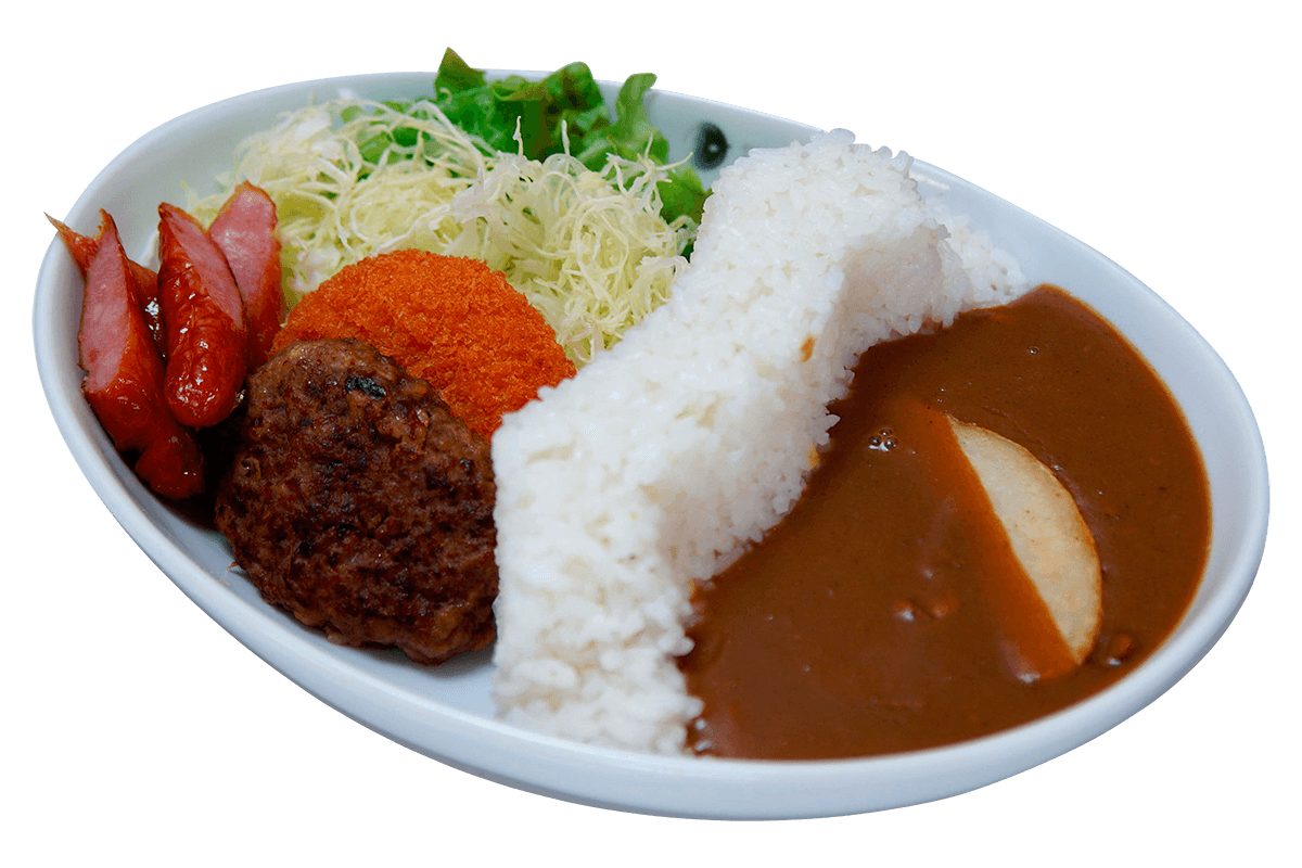 ココイチの黒部ダムカレー