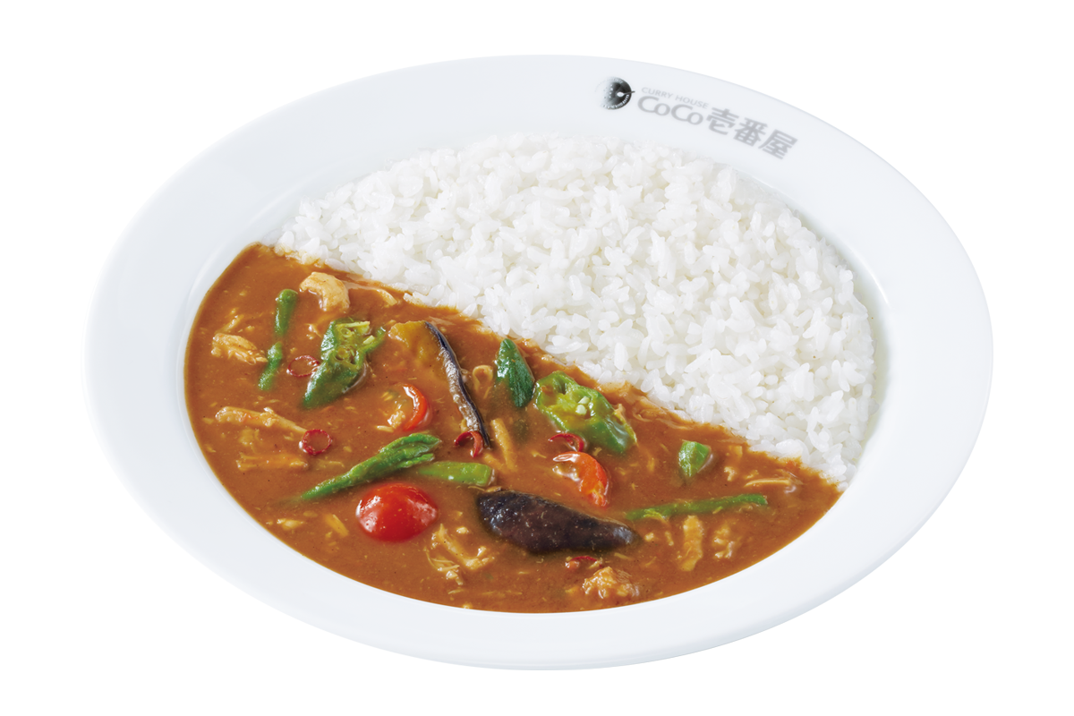 チキンと夏野菜カレー | ココイチのメニュー | カレーハウスCoCo壱番屋