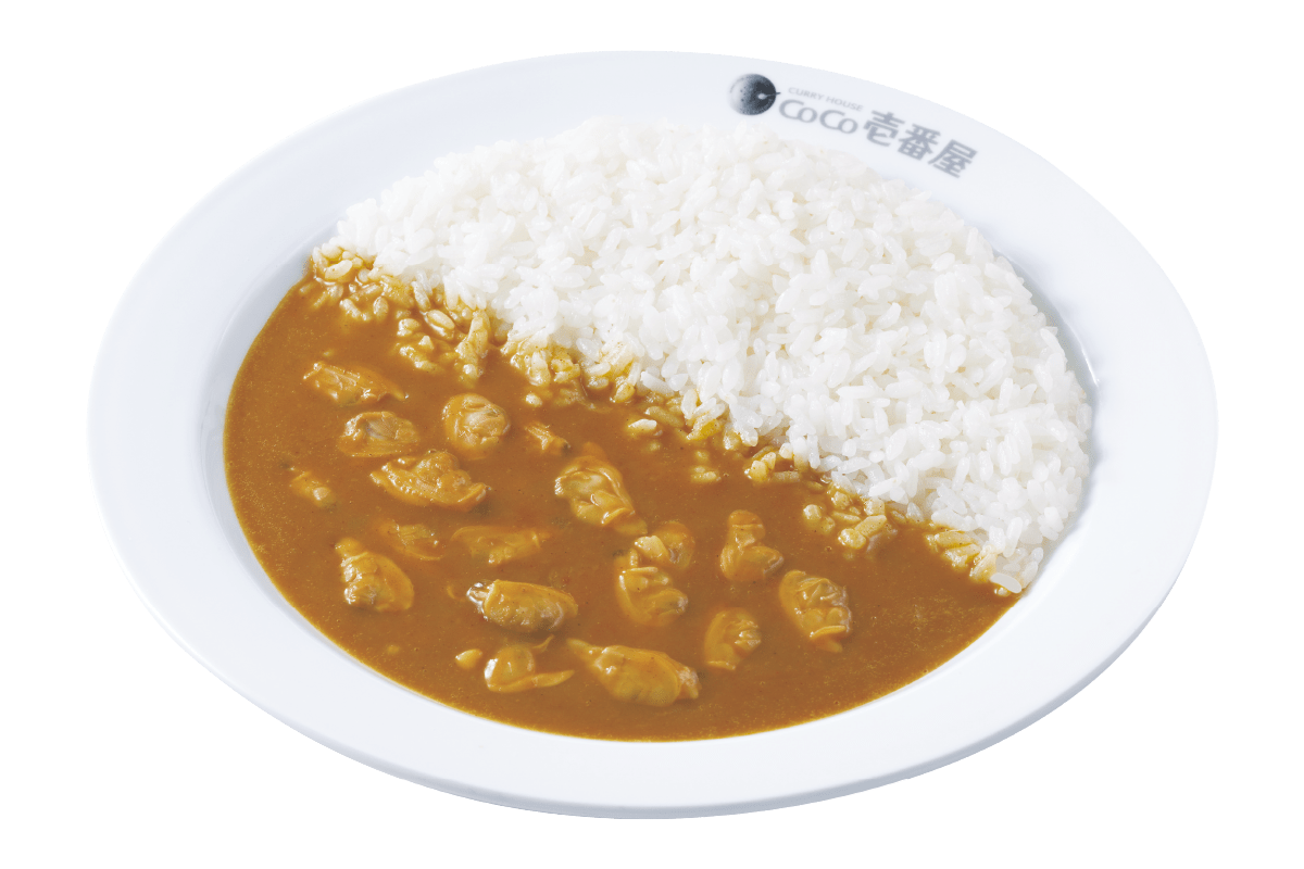 たっぷりあさりカレー ココイチのメニュー カレーハウスcoco壱番屋