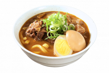 三河産牛すじ煮込みカレーうどん