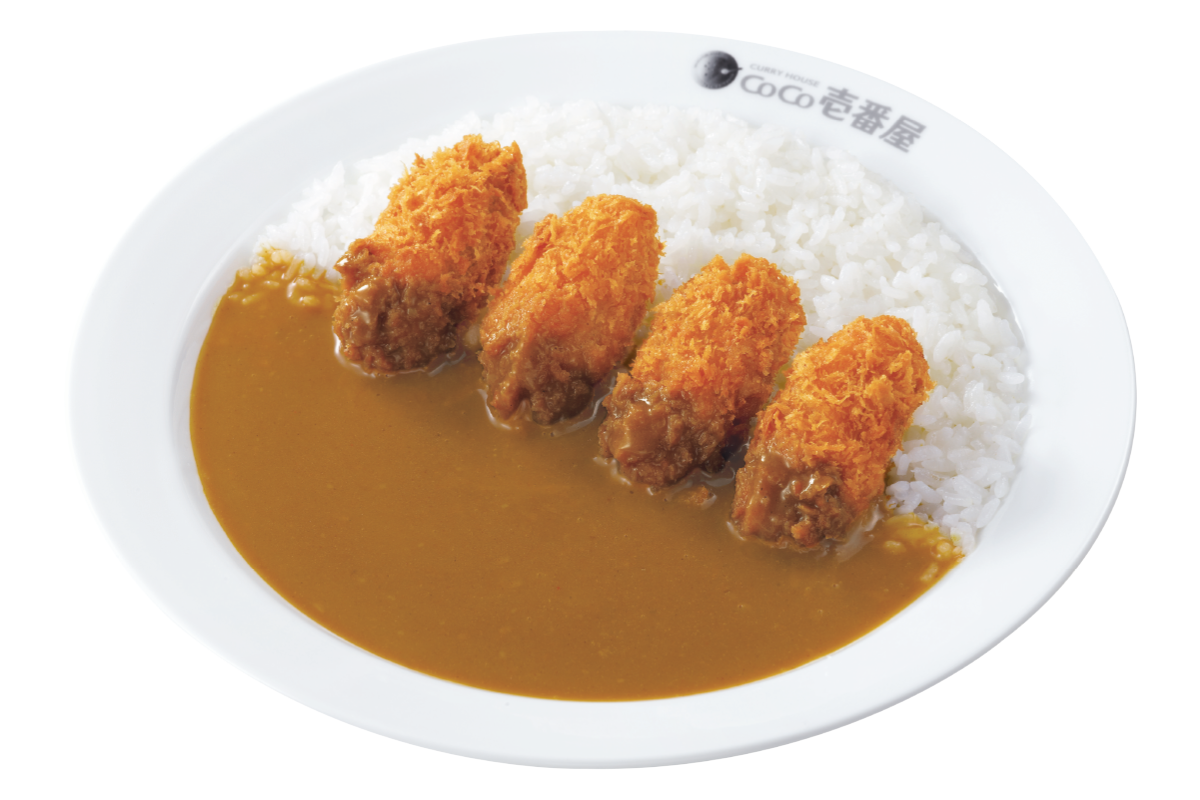 カキフライカレー