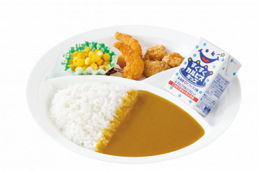 お子さまメニュー｜お子さまカレー プチエビフライ