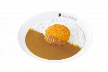 ハーフカレー｜ハーフポークカレー＋クリームコロッケ(カニ入り)(1個)