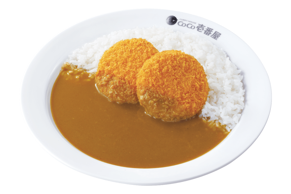 クリームコロッケ(カニ入り）(2個)カレー