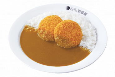 その他のカレーメニュー｜クリームコロッケ(カニ入り）(2個)カレー