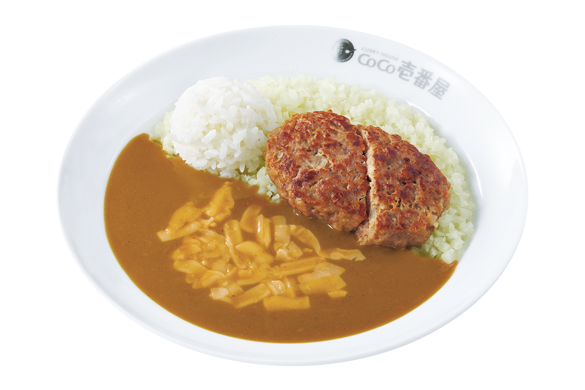 CoCo de オフカレー B(ミニハンバーグ&チーズ)