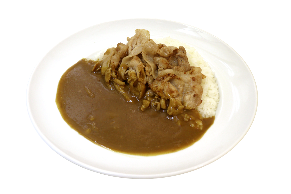 贅沢まつぶた焼きしゃぶカレー