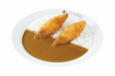 魚介類のカレー｜フィッシュフライ(2本)カレー