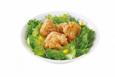 サラダ|フライドチキン(3個)サラダ