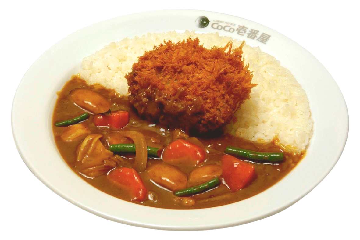 ハイカラ神戸のぼっかけコロッケカレー（やさいミックス）