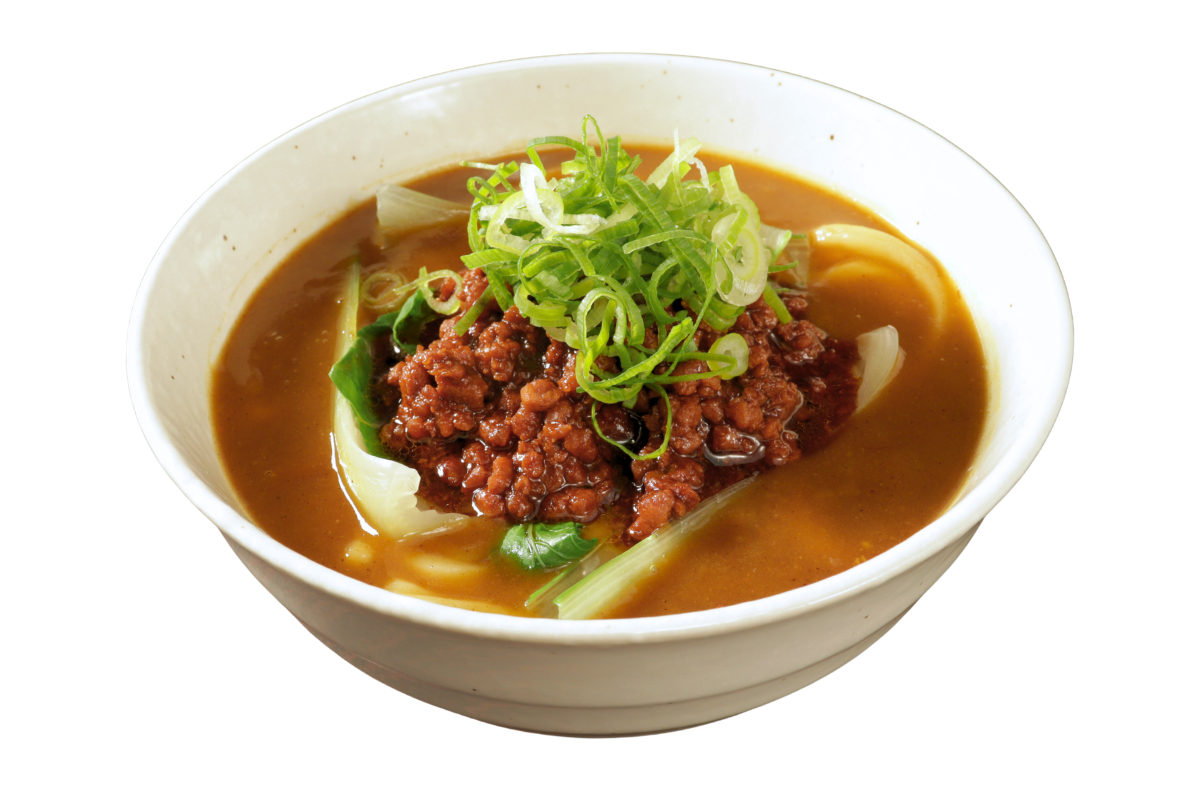 肉味噌カレーうどん