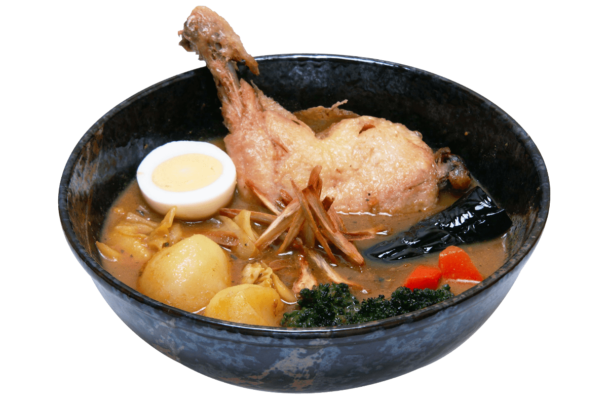 北海道チキンレッグスープカレー(ライス付)