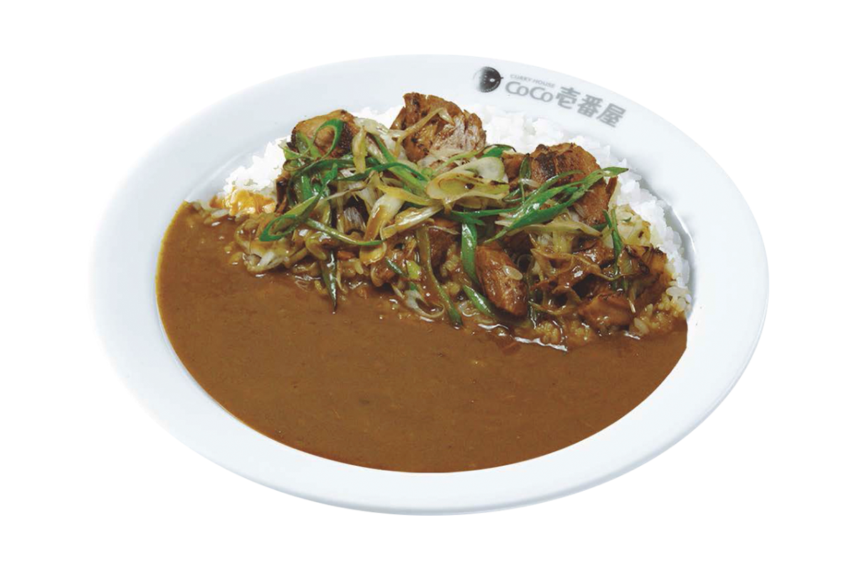 麺や蔵人の厚切り炙りチャーシューカレー